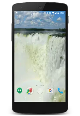 Waterfall Video Live Wallpaper android App screenshot 4