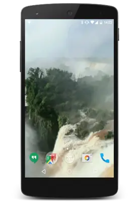 Waterfall Video Live Wallpaper android App screenshot 5